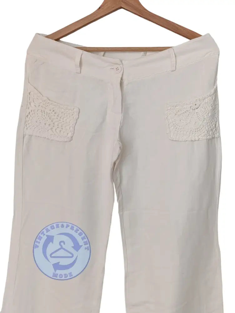 Leinen Hose Gr.36 - Sommerhose Leinen Hose Gr.36 - Vintage&Present Mode Hosen