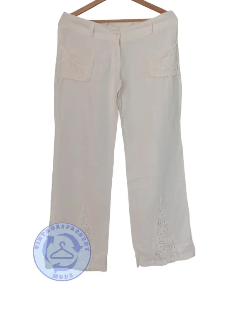 Leinen Hose Gr.36 - Sommerhose Leinen Hose Gr.36 - Vintage&Present Mode Hosen