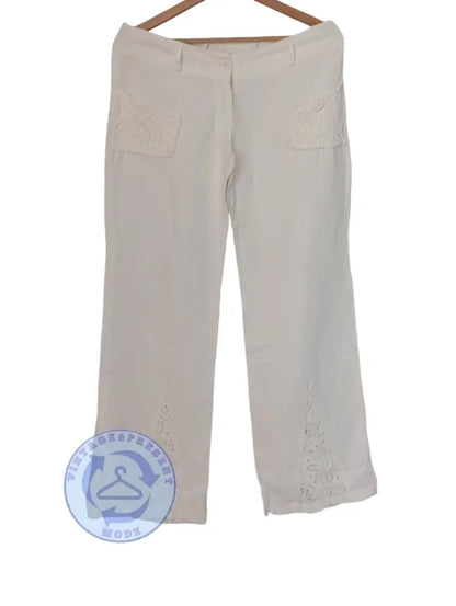 Leinen Hose Gr.36 - Sommerhose Leinen Hose Gr.36 - Vintage&Present Mode Hosen