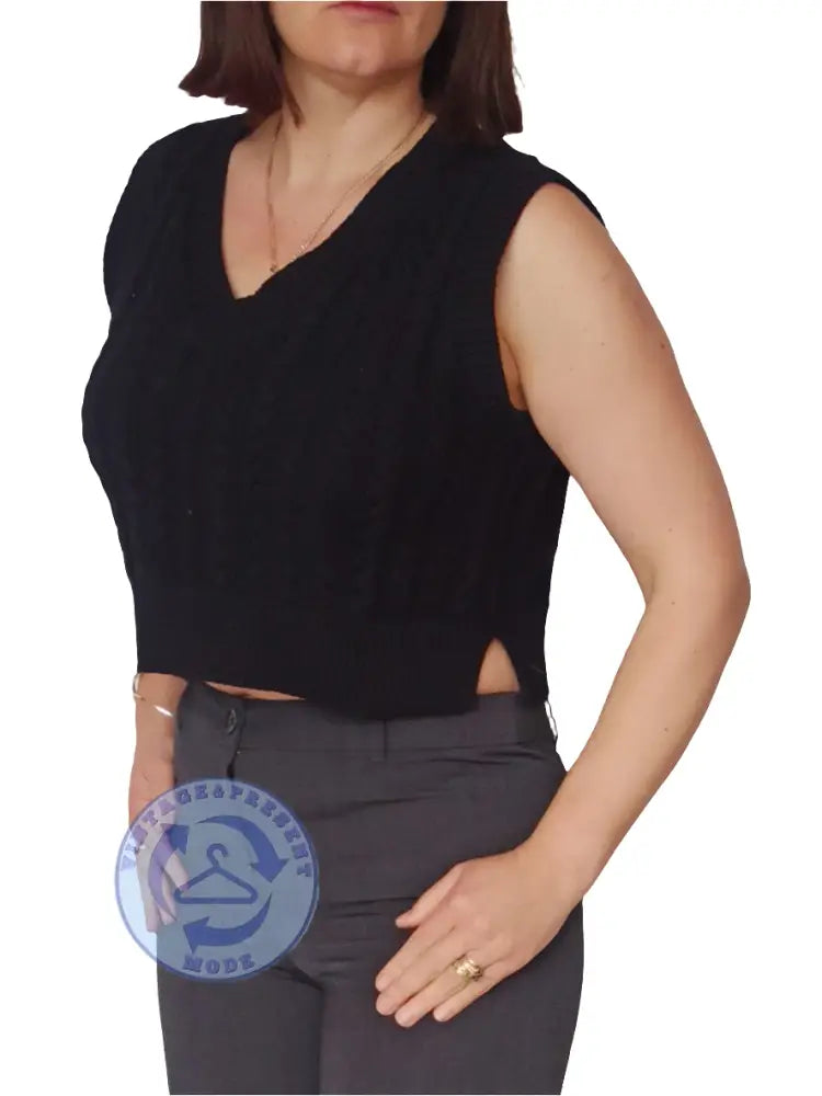 Strickweste Gr. L - Strickweste Strickweste Gr. L - Vintage&Present Mode Westen