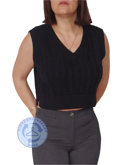 Strickweste Gr. L - Strickweste Strickweste Gr. L - Vintage&Present Mode Westen