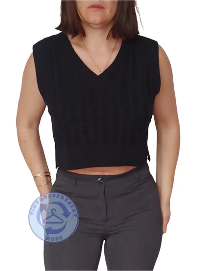 Strickweste Gr. L - Strickweste Strickweste Gr. L - Vintage&Present Mode Westen