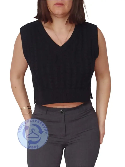 Strickweste Gr. L - Strickweste Strickweste Gr. L - Vintage&Present Mode Westen