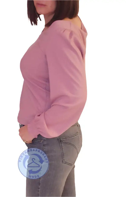 Langarmshirt Gr. M-L - Langarmshirt Langarmshirt Gr. M-L - Vintage&Present Mode Shirts & Tops