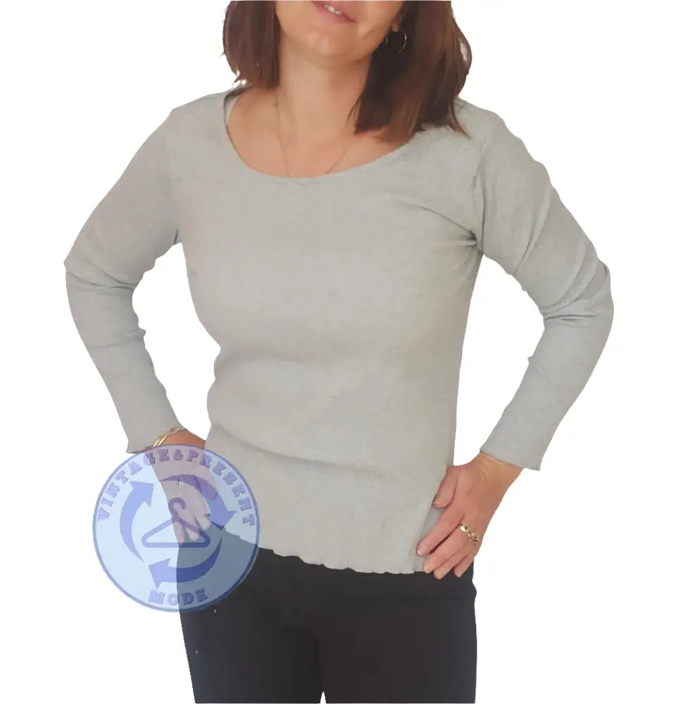 Langarmshirt Gr. M - Langarmshirt Langarmshirt Gr. M - Vintage&Present Mode