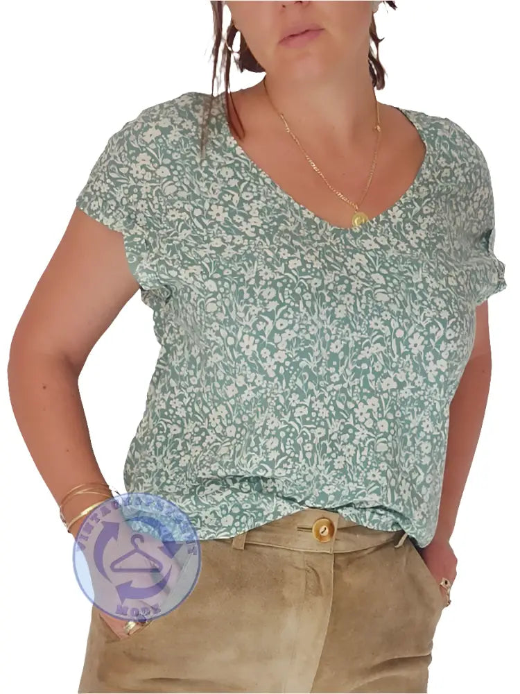 T-Shirt von Tom Tailor Gr. S - T-Shirt T-Shirt von Tom Tailor Gr. S - Vintage&Present Mode Shirts & Tops