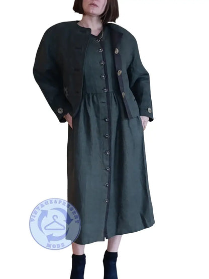 Trachtenkleid + Jacke Gr. 42 - Trachtenkleid Trachtenkleid + Jacke Gr. 42 - Vintage&Present Mode Traditionelle & Festkleidung