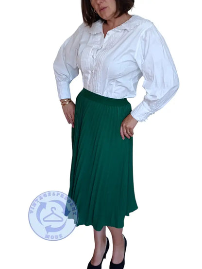 Plissee Rock Grace Karin Gr. L - Plisserock Plissee Rock Grace Karin Gr. L - Vintage&Present Mode Röcke