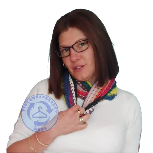 Schal 100% Handmade - Schals & Tücher Schal 100% Handmade - Vintage&Present Mode Schals & Halstücher