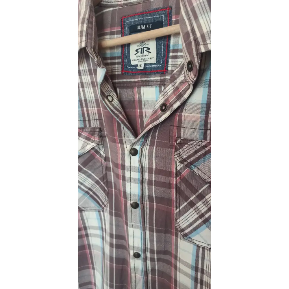 Hemd Retro Gr. XXL - Hemd Hemd Retro Gr. XXL - Vintage&Present Mode