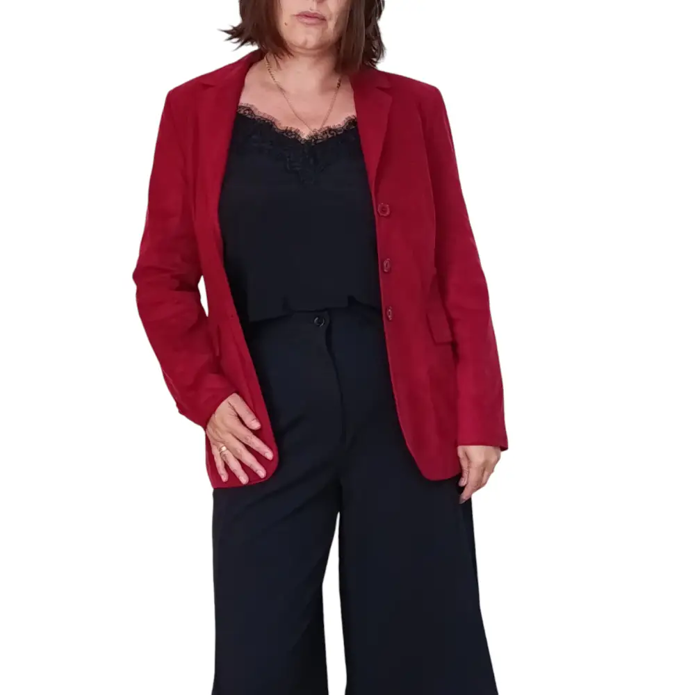 Jacke Wildlederoptik Gr.38 - Jacke Jacke Wildlederoptik Gr.38 - Vintage&Present Mode Mäntel & Jacken