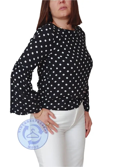 Vintage Bluse Gr. 34 - Bluse Vintage Bluse Gr. 34 - Vintage&Present Mode