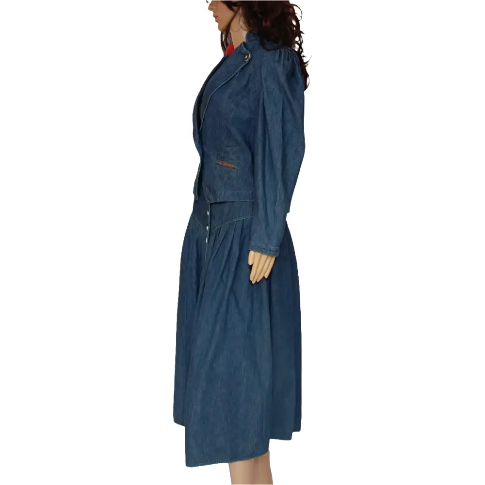 Jeansrock + Jacke in Set Gr.36 - Jeans set Jeansrock + Jacke in Set Gr.36 - Vintage&Present Mode Kombinationen