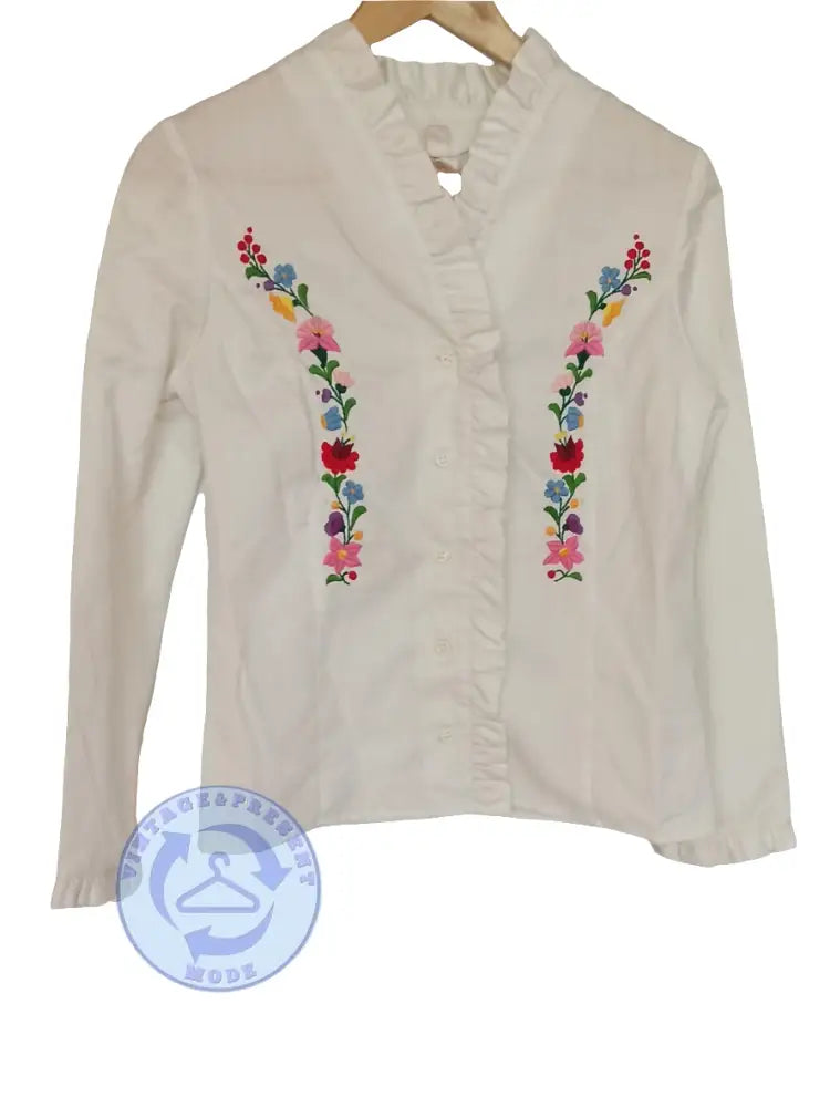 Bluse Ungarisch Gr. 164 - Bluse Bluse Ungarisch Gr. 164 - Vintage&Present Mode Traditionelle & Festkleidung