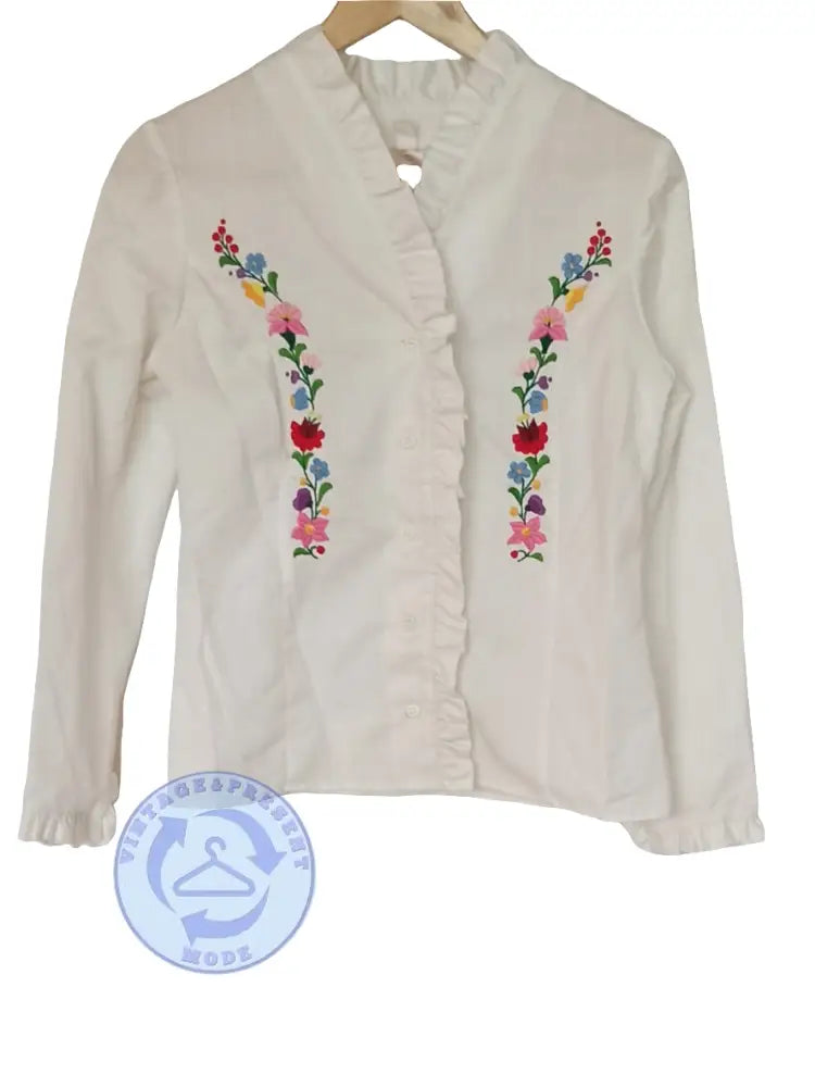 Bluse Ungarisch Gr. 164 - Bluse Bluse Ungarisch Gr. 164 - Vintage&Present Mode Traditionelle & Festkleidung