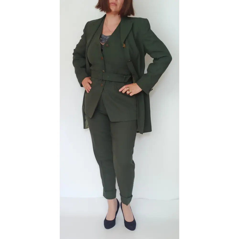 Kostüm 3er Set von Positiv Gr. 36/38 - Business Anzug Kostüm 3er Set von Positiv Gr. 36/38 - Vintage&Present Mode Bekleidung & Accessoires