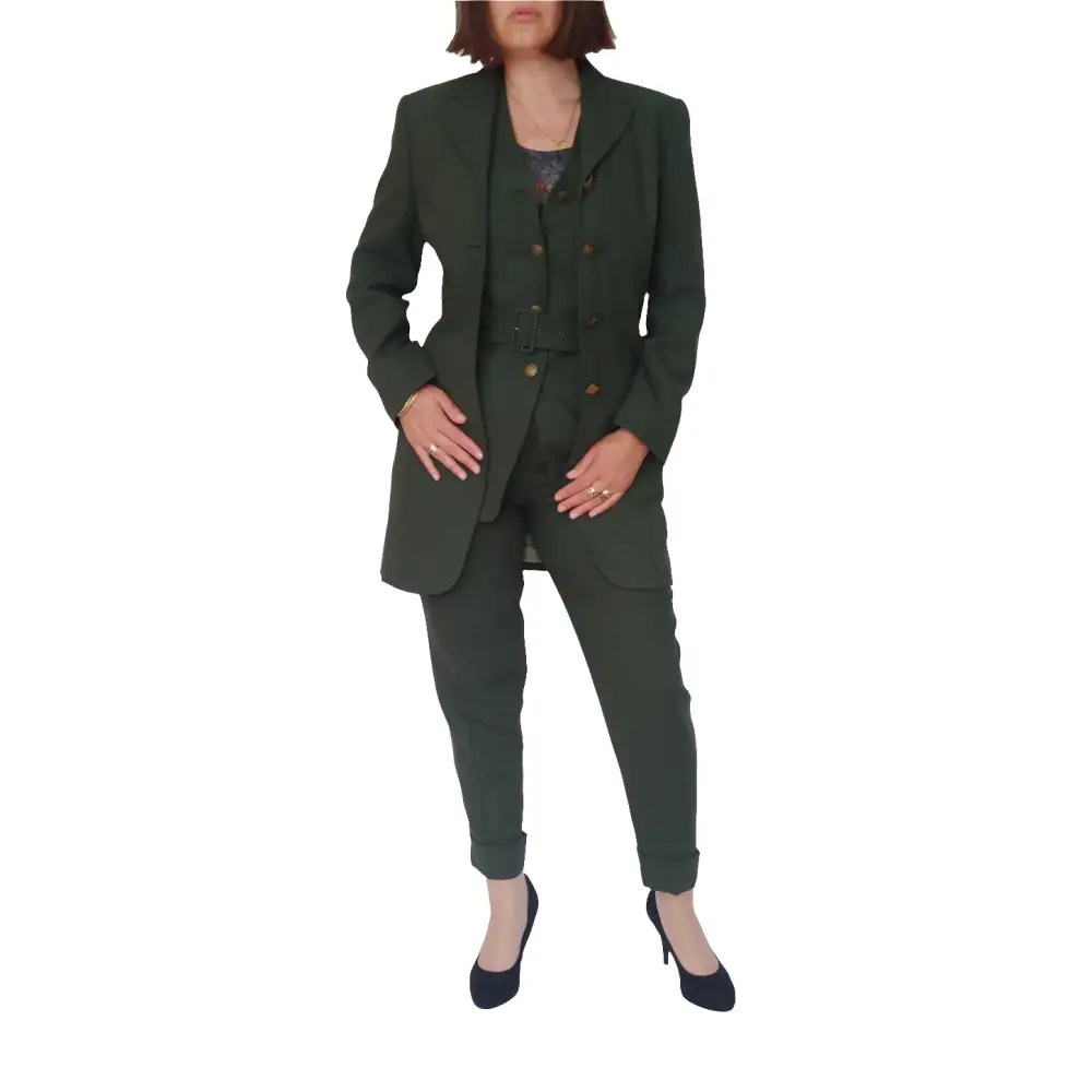 Kostüm 3er Set von Positiv Gr. 36/38 - Business Anzug Kostüm 3er Set von Positiv Gr. 36/38 - Vintage&Present Mode Bekleidung & Accessoires