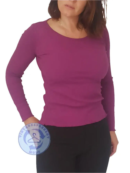 Langarmshirt Gr. M - Langarmshirt Langarmshirt Gr. M - Vintage&Present Mode Shirts & Tops