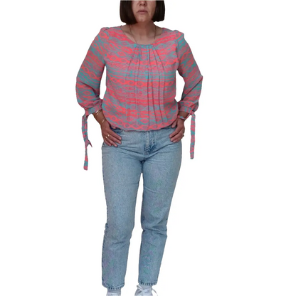 Langarmshirt Gr.36 - Bluse Langarmshirt Gr.36 - Vintage&Present Mode