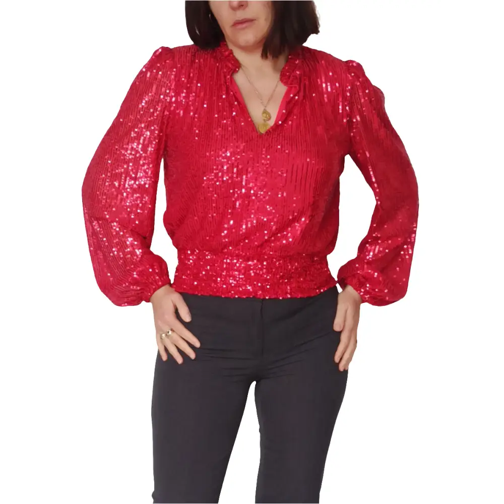 Langarmshirt Tamara H. Gr M - Bluse Langarmshirt Tamara H. Gr M - Vintage&Present Mode