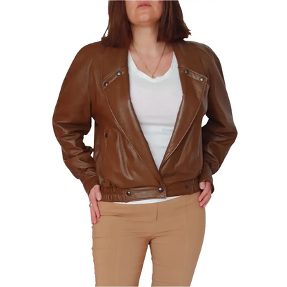 Lederjacke Aigner Gr. 36 - Lederjacke Lederjacke Aigner Gr. 36 - Vintage&Present Mode Mäntel & Jacken