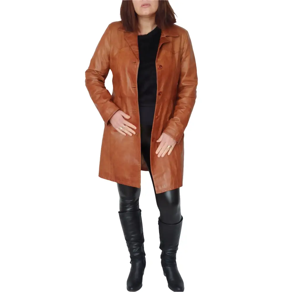 Lederjacke von Alta Moda Gr. 38 - Lederjacke Lederjacke von Alta Moda Gr. 38 - Vintage&Present Mode Mäntel & Jacken