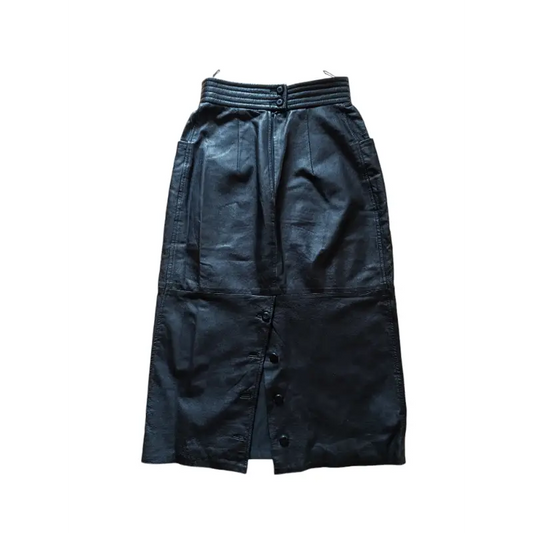 Lederrock Echtes Leder Gr. 36 - Rock Lederrock Echtes Leder Gr. 36 - Vintage&Present Mode Röcke