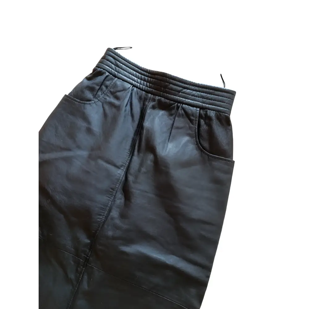 Lederrock Echtes Leder Gr. 36 - Rock Lederrock Echtes Leder Gr. 36 - Vintage&Present Mode Röcke