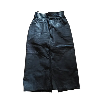 Lederrock Echtes Leder Gr. 36 - Rock Lederrock Echtes Leder Gr. 36 - Vintage&Present Mode Röcke