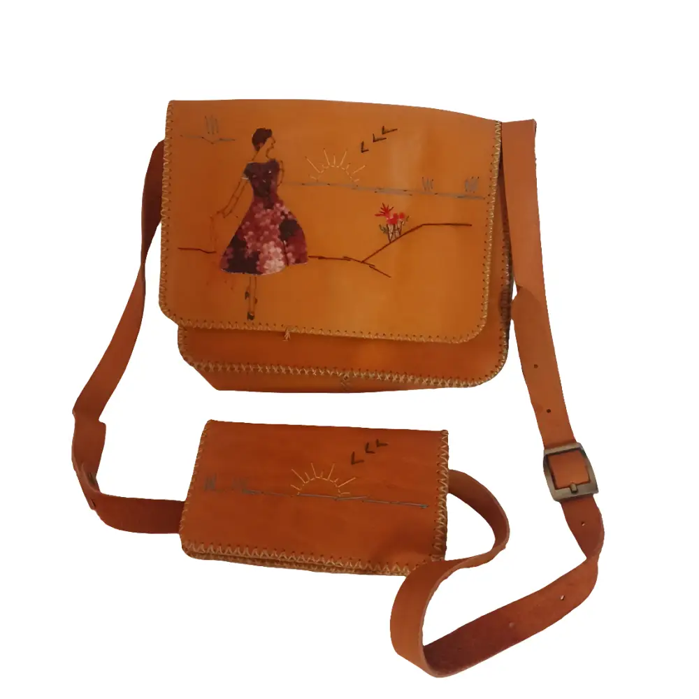 Ledertasche - Ledertasche Ledertasche - Vintage&Present Mode