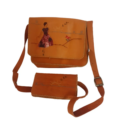 Ledertasche - Ledertasche Ledertasche - Vintage&Present Mode