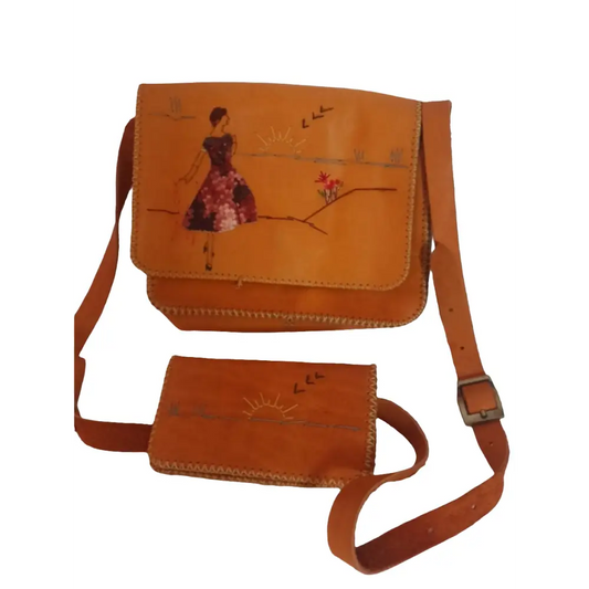 Ledertasche - Ledertasche Ledertasche - Vintage&Present Mode