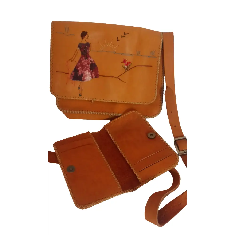 Ledertasche - Ledertasche Ledertasche - Vintage&Present Mode