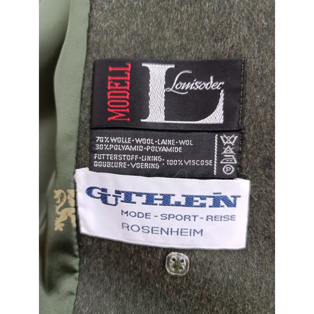 Lodenmantel Güthlein Gr.40 - Mantel Lodenmantel Güthlein Gr.40 - Vintage&Present Mode Mäntel & Jacken