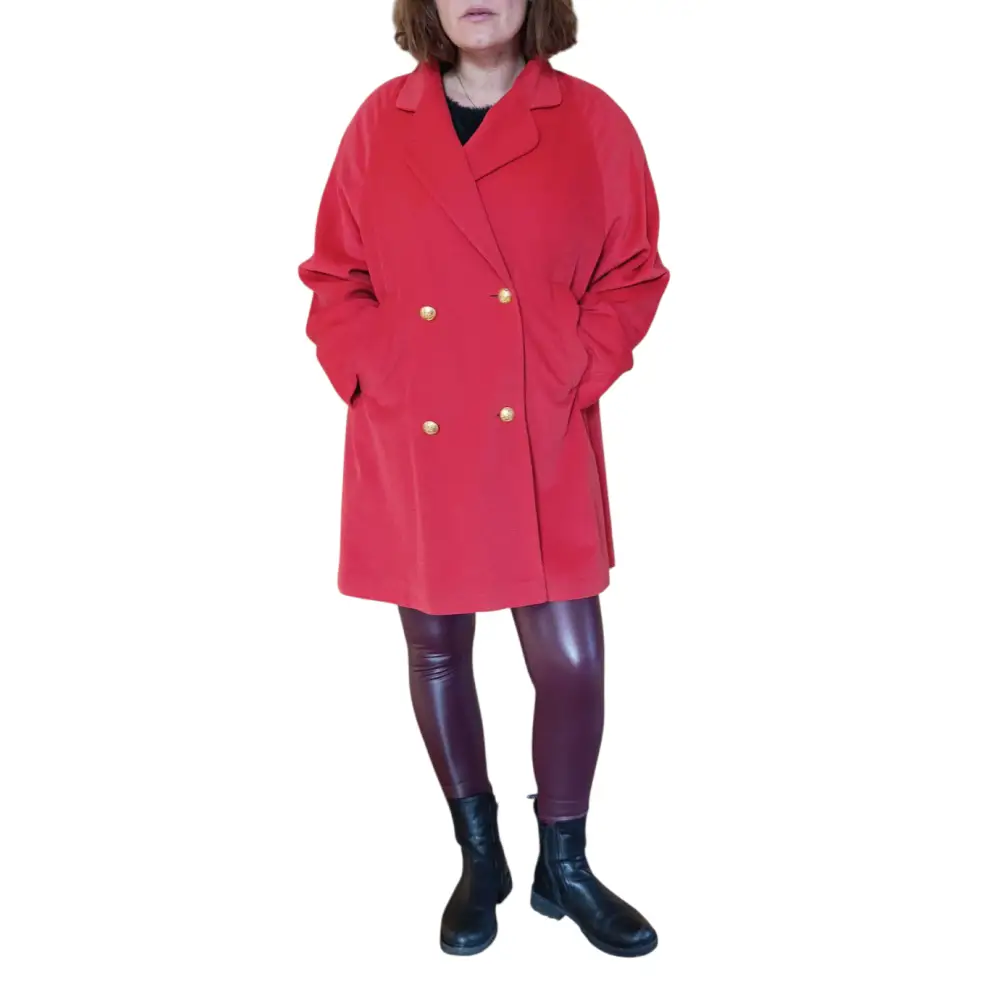 Mantel Escada Laurél Gr. 38 - Mantel Mantel Escada Laurél Gr. 38 - Vintage&Present Mode