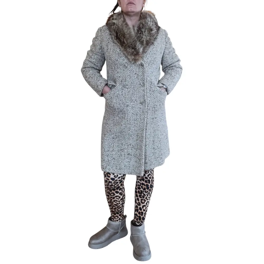 Mantel Reine Schurwolle Gr.40 - Mantel Mantel Reine Schurwolle Gr.40 - Vintage&Present Mode Mäntel & Jacken