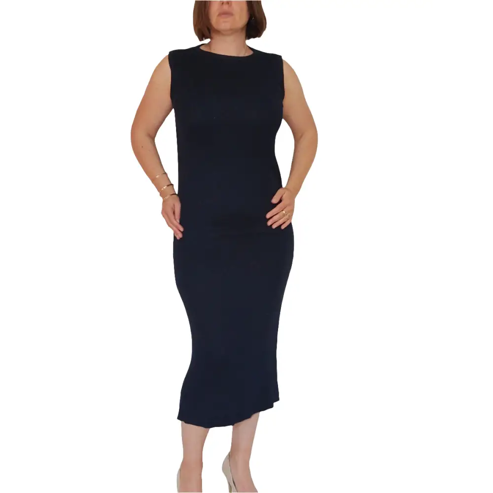 Maxikleid Marc Cain Gr.42 - Strickkleid Maxikleid Marc Cain Gr.42 - Vintage&Present Mode Kleider