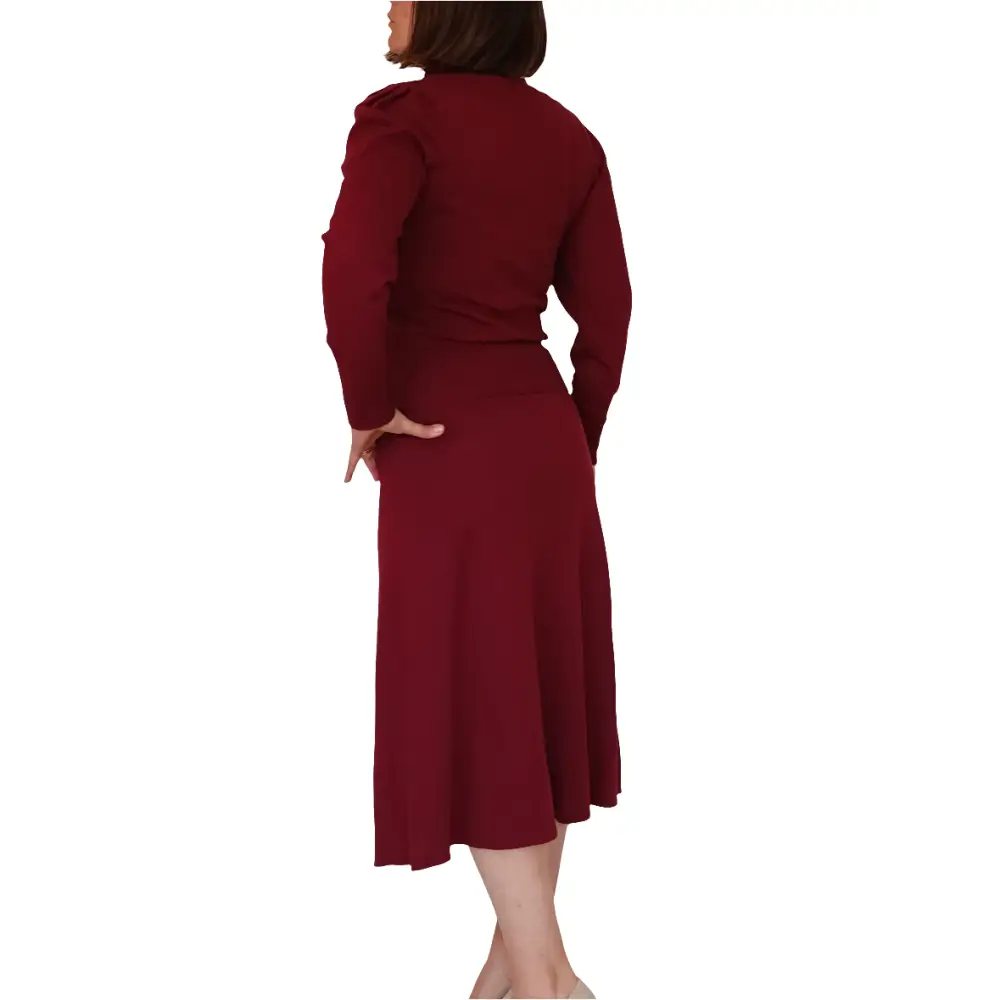 Maxirock + Pullover (Set)Gr.40 - Strick Maxirock + Pullover (Set)Gr.40 - Vintage&Present Mode Kombinationen