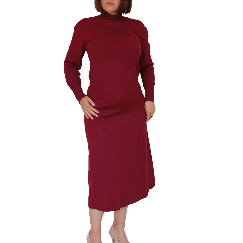 Maxirock + Pullover (Set)Gr.40 - Strick Maxirock + Pullover (Set)Gr.40 - Vintage&Present Mode Kombinationen