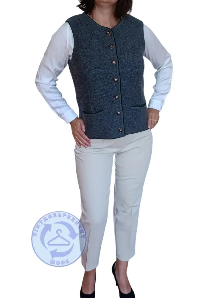 Strickweste Moser Gr.42 - Trainingsjacke Strickweste Moser Gr.42 - Vintage&Present Mode Traditionelle & Festkleidung