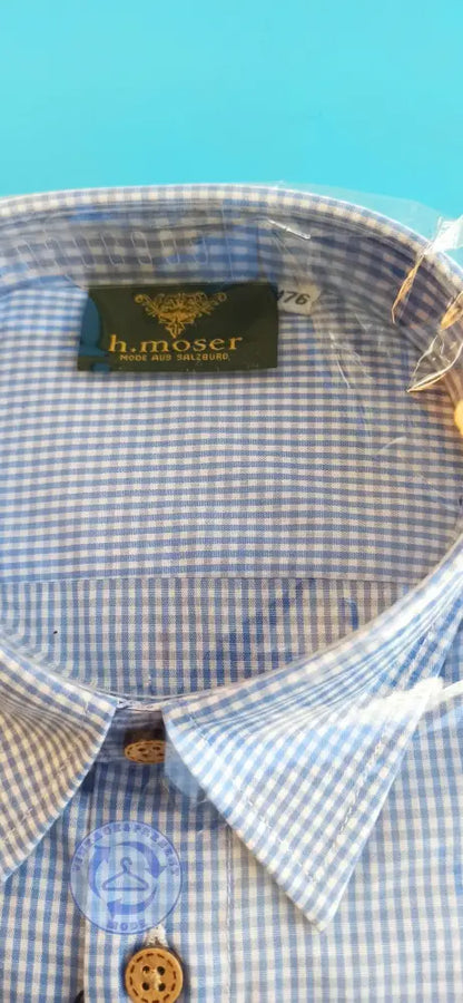 Trachtenhemd Moser Gr. 176 - Trachtenhemd Trachtenhemd Moser Gr. 176 - Vintage&Present Mode Traditionelle & Festkleidung