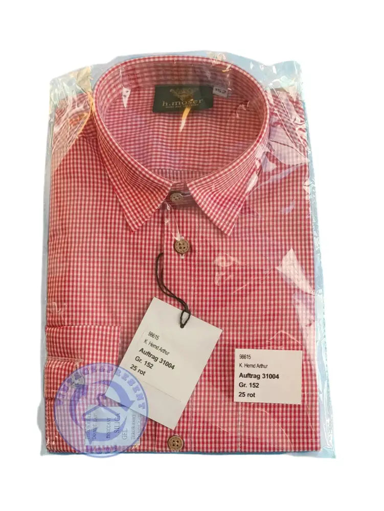 Trachtenhemd Moser Gr. 152 - Trachtenhemd Trachtenhemd Moser Gr. 152 - Vintage&Present Mode Traditionelle & Festkleidung