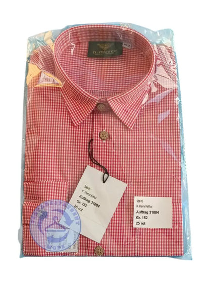 Trachtenhemd Moser Gr. 152 - Trachtenhemd Trachtenhemd Moser Gr. 152 - Vintage&Present Mode Traditionelle & Festkleidung