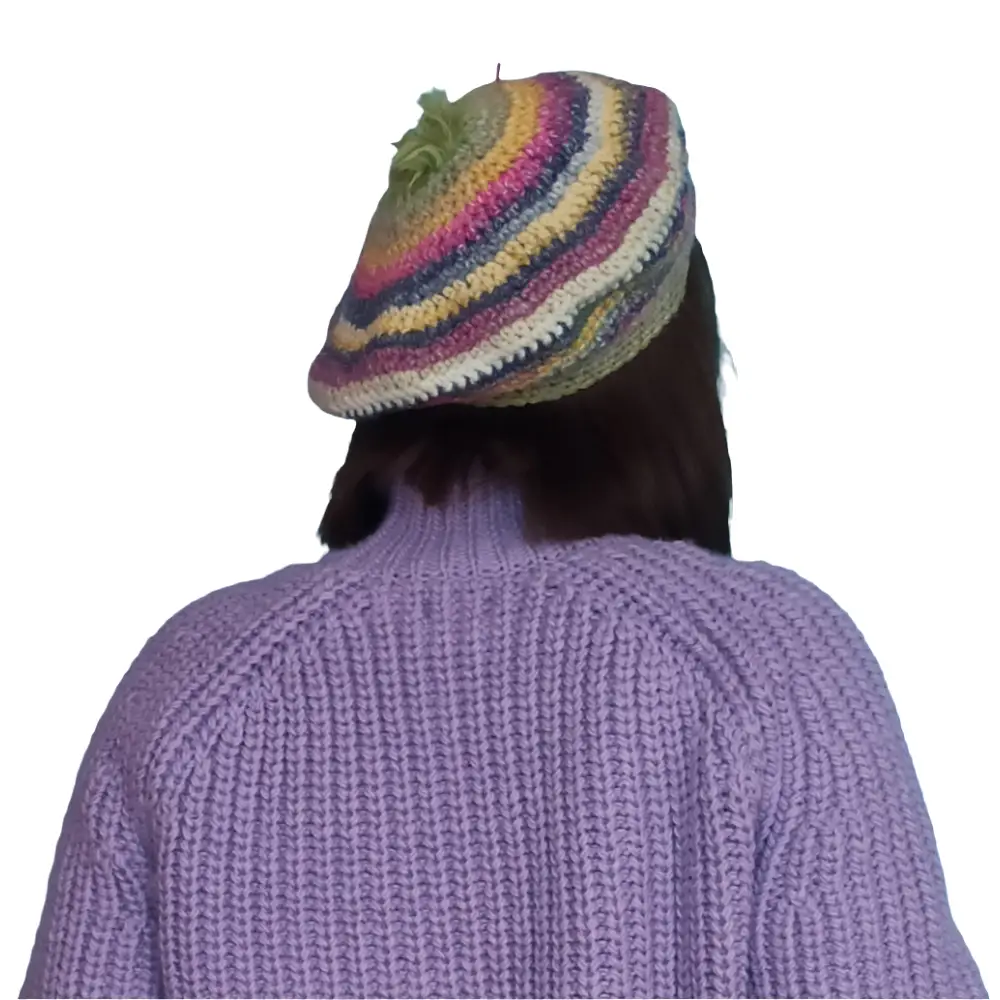 Mütze 100% Handmade - Mütze Mütze 100% Handmade - Vintage&Present Mode Kopfbekleidung & -tücher