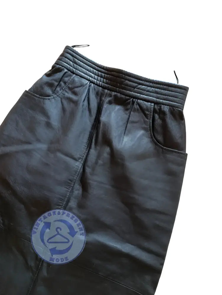 Lederrock Echtes Leder Gr. 36 - Rock Lederrock Echtes Leder Gr. 36 - Vintage&Present Mode Röcke