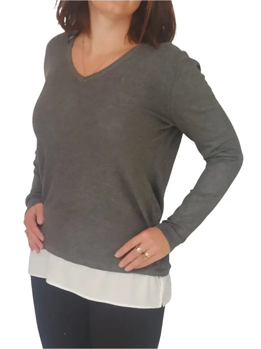 Langarmshirt Orsay Gr. M - Pullover Langarmshirt Orsay Gr. M - Vintage&Present Mode