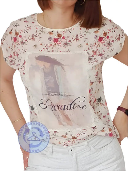 T-Shirt Orsay Gr. L - T-Shirt T-Shirt Orsay Gr. L - Vintage&Present Mode