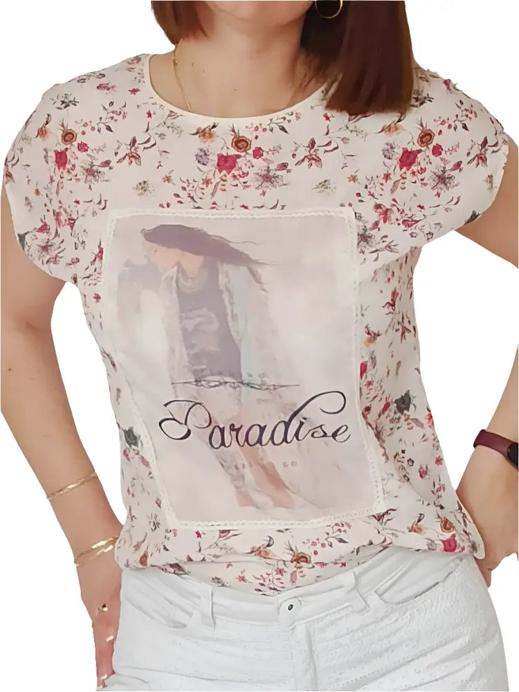 T-Shirt Orsay Gr. L - T-Shirt T-Shirt Orsay Gr. L - Vintage&Present Mode