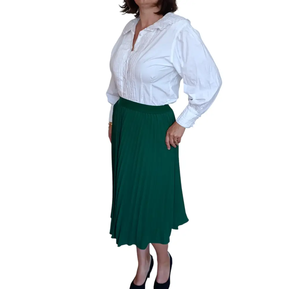 Plissee Rock Grace Karin Gr. L - Plisserock Plissee Rock Grace Karin Gr. L - Vintage&Present Mode Röcke