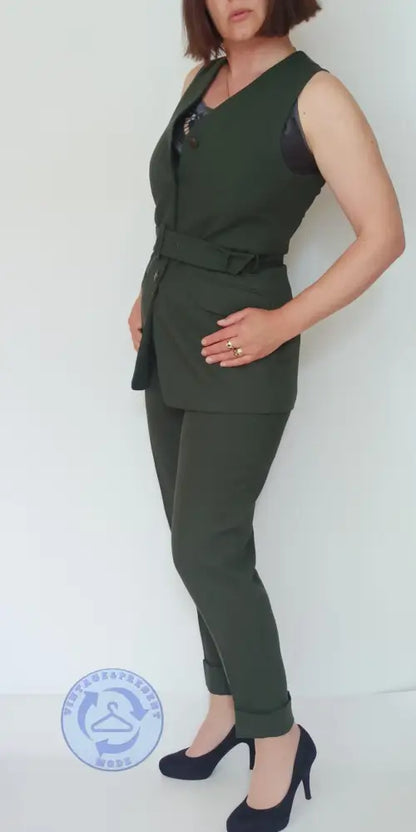 Kostüm 3er Set von Positiv Gr. 36/38 - Business Anzug Kostüm 3er Set von Positiv Gr. 36/38 - Vintage&Present Mode Bekleidung & Accessoires